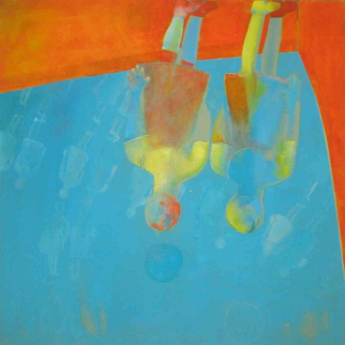 ot, oel auf leinwand 120x120cm, 1999